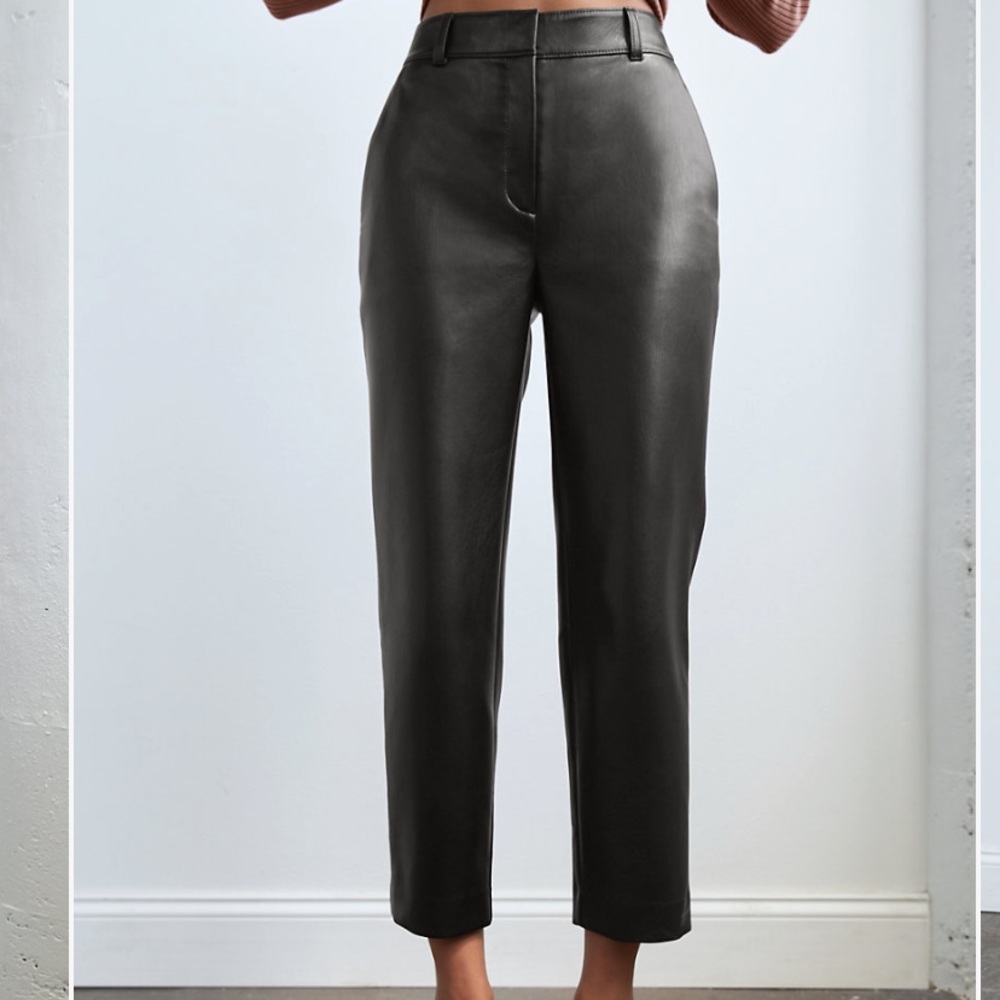 Aritiza Faux Leather Pants